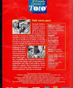 Alternative view of TOTÓ CERCA PACE DVD