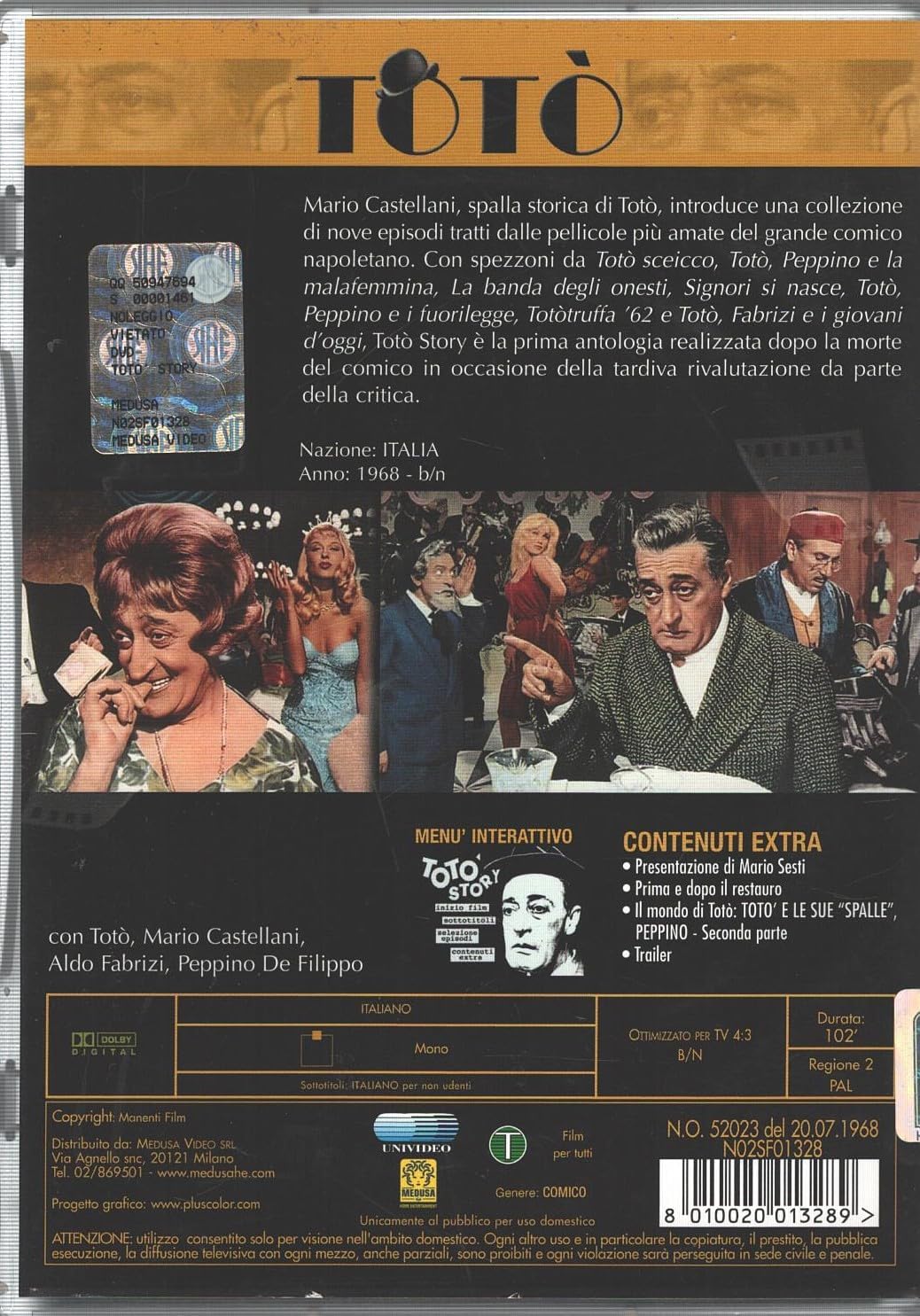 TOTÓ STORY DVD - Image 2