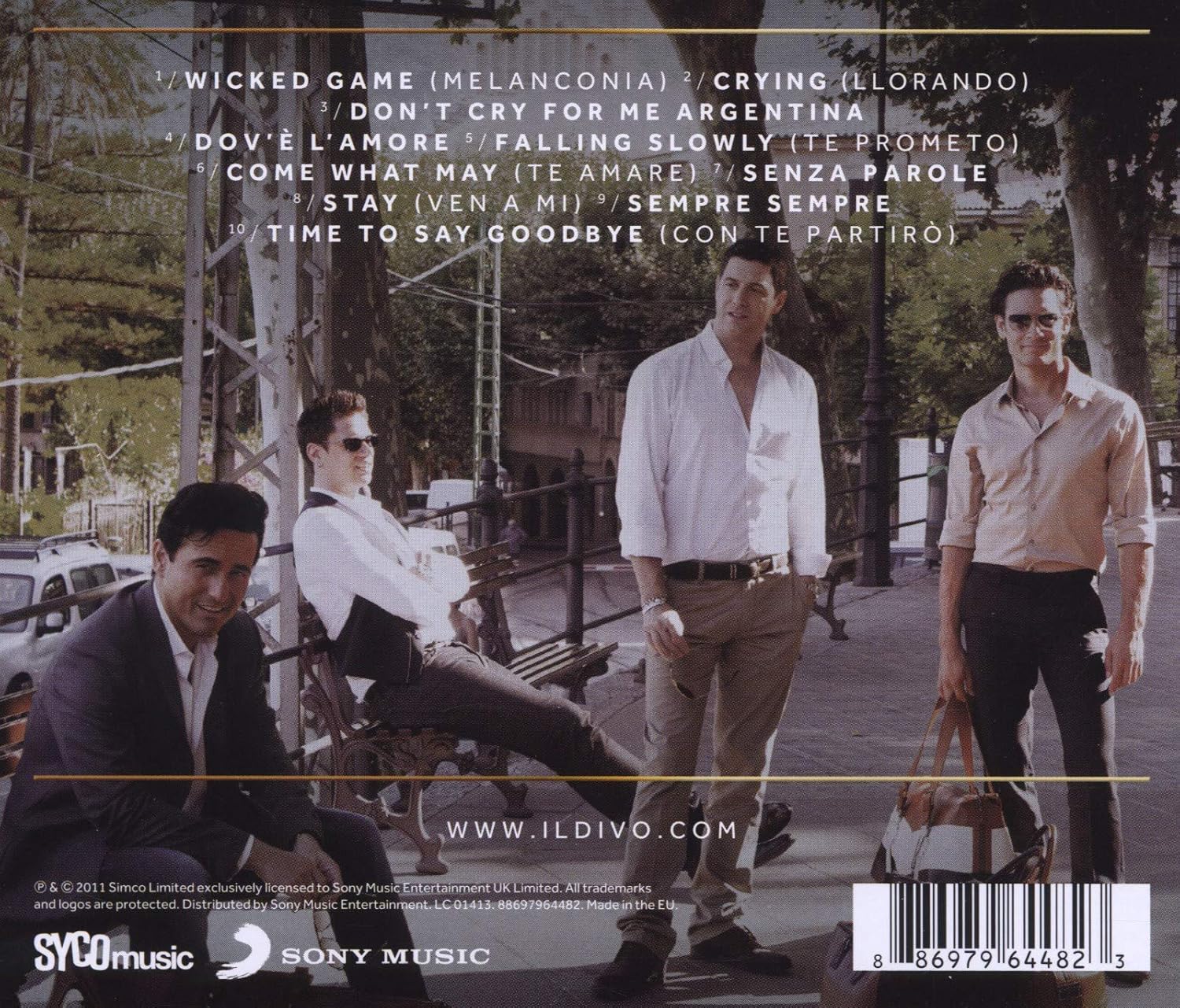IL DIVO - WICKED GAME CD - Image 2