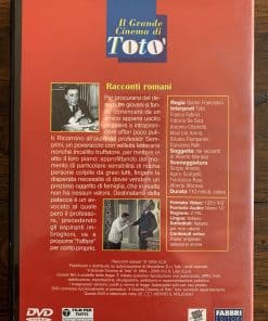 Alternative view of TOTÓ RACCONTI ROMANI DVD