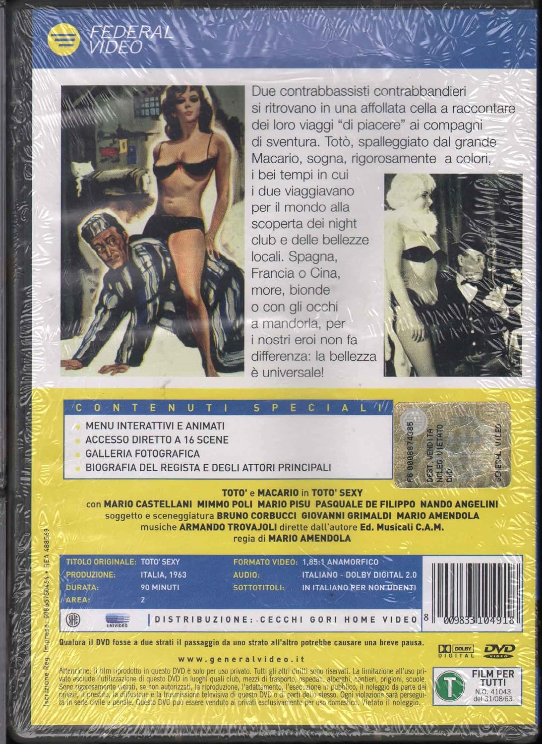 TOTÓ SEXY DVD - Image 2
