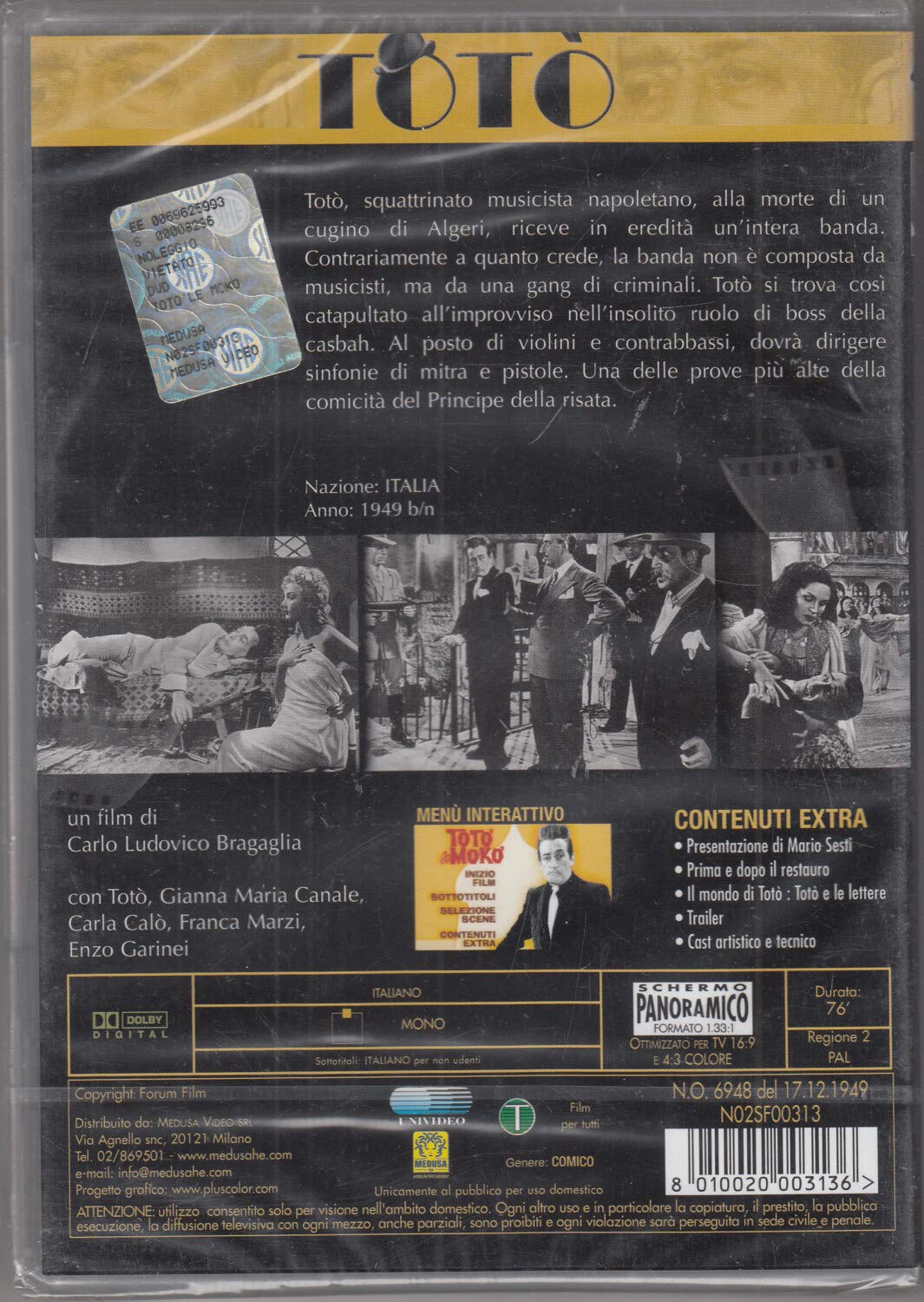 TOTÓ LE MOKÓ DVD - Image 2