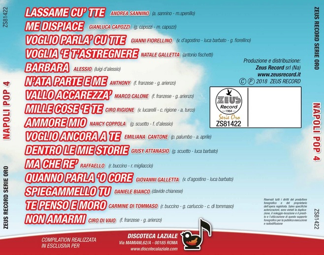 NAPOLI POP VOL.4 - CD - Image 2