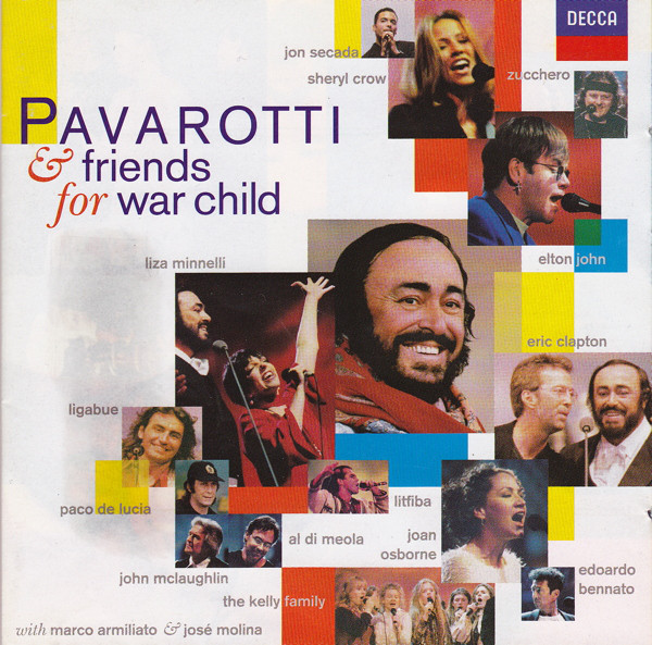 PAVAROTTI and FRIENDS FOR WAR CHILD - CD