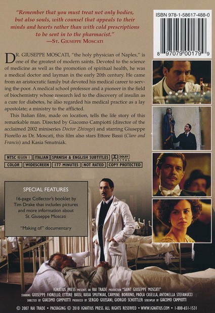 ST. GIUSEPPE MOSCATI: DOCTOR TO THE POOR - DVD - Image 2