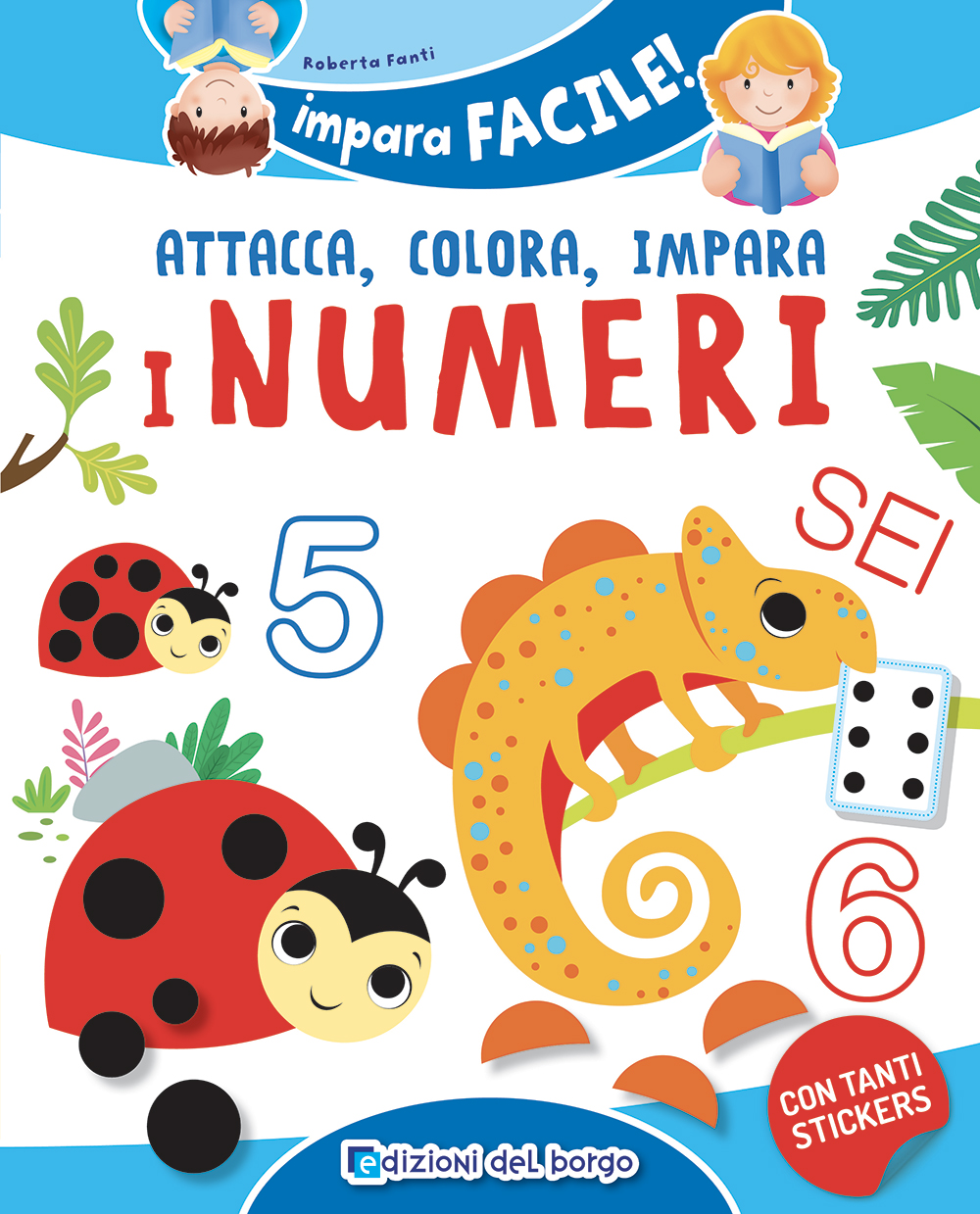 Attaca colora impara i numeri........Impara Facile BOOK