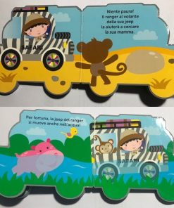 Alternative view of La jeep del safari. Vroom Libro