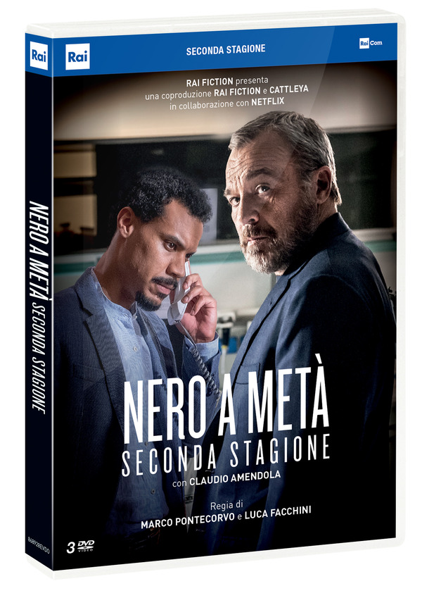 NERO A METÀ 2 - 3DVD TV SERIES (Carlo & Malik)