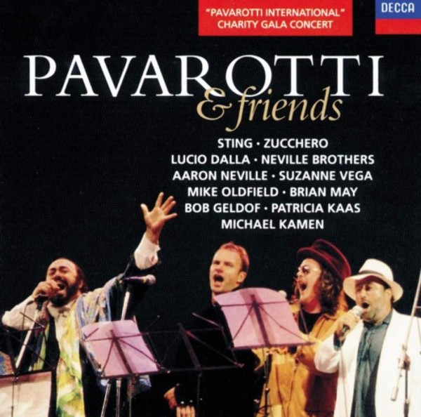 PAVAROTTI and FRIENDS - INTERNATIONAL CHARITY CONCERT - DECCA CD