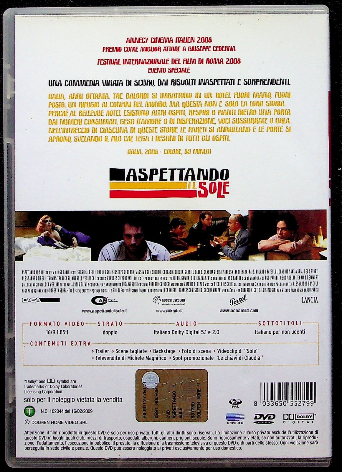ASPETTANDO IL SOLE DVD - Image 2