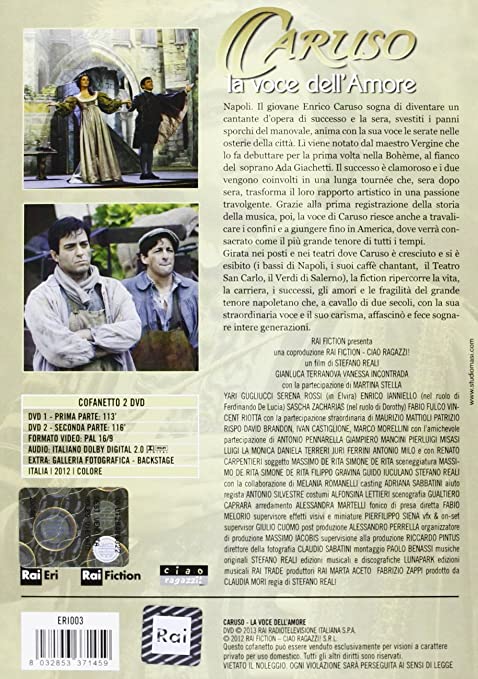 CARUSO. LA VOCE DELL'AMORE (2 DVD) - Image 2