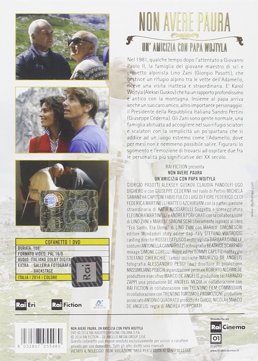 NON AVERE PAURA - Un' amicizia con Papa Wojtyla DVD - Image 2