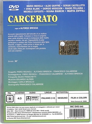 CARCERATO - DVD - MARIO MEROLA - Image 2