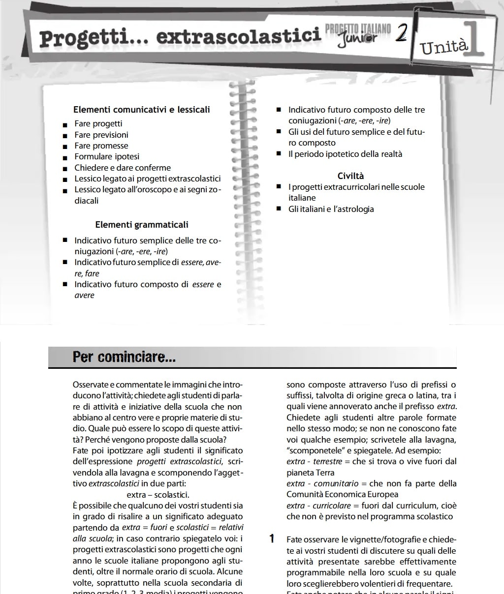 PROGETTO ITALIANO JUNIOR 2 - Guida per l'insegnante BOOK - Image 2