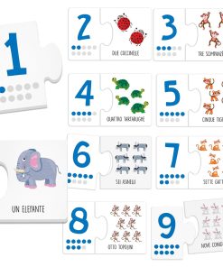 FILASTOCCHE CON I NUMERI - MONTESSORI GIOCOLIBRO GAME - Image 4
