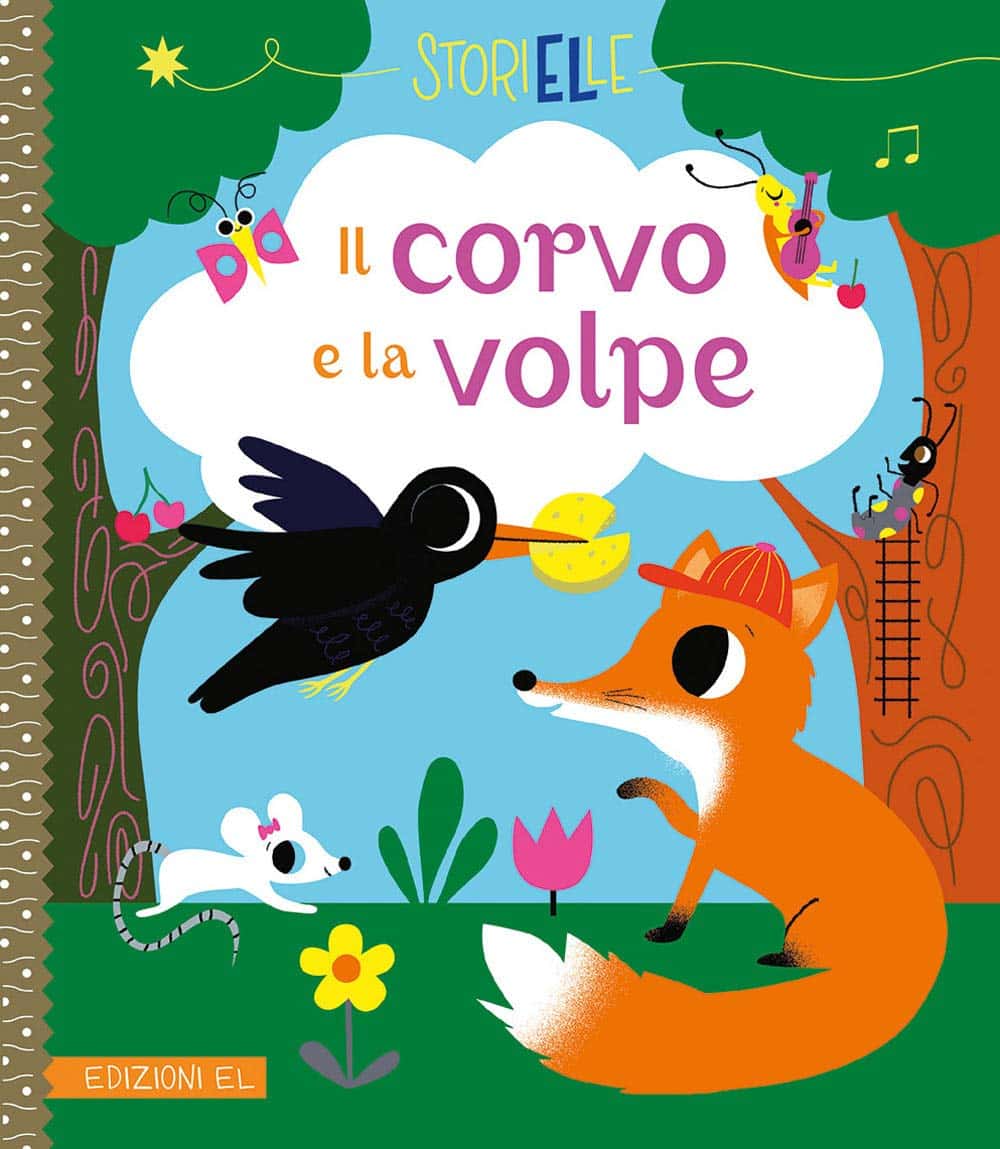 IL CORVO E LA VOLPE STORIELLE BOOK