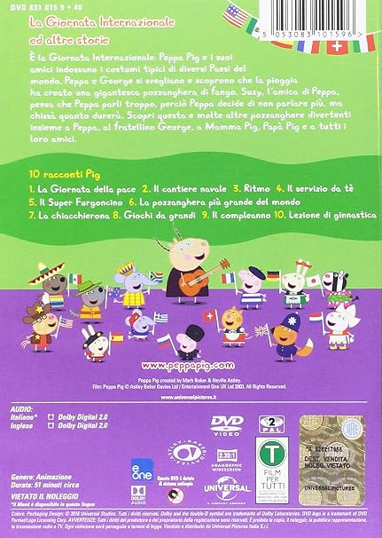 PEPPA PIG LA GIORNATA INTERNAZIONALE DVD - Image 2