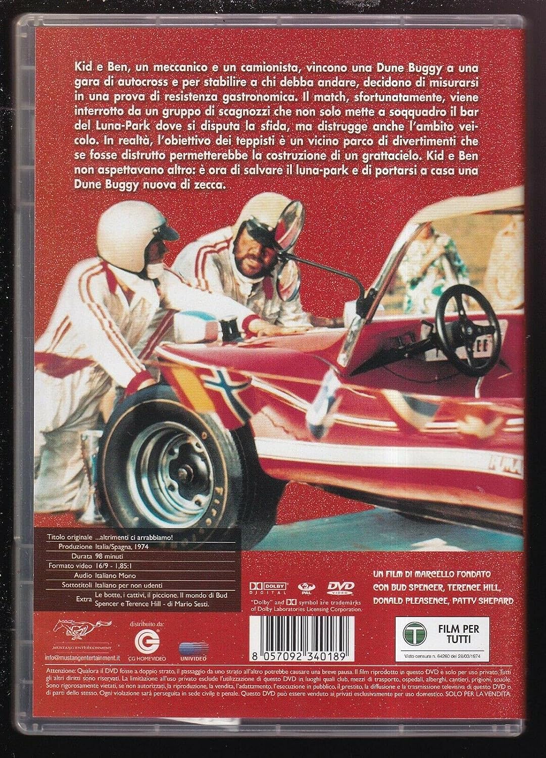 ALTRIMENTI EI ARRABBIAMO DVD - Image 2